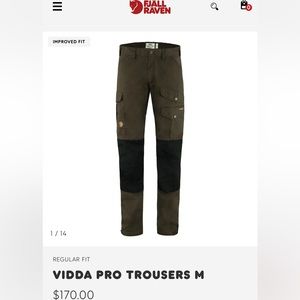 Fjallraven Vidda Pro Trousers M